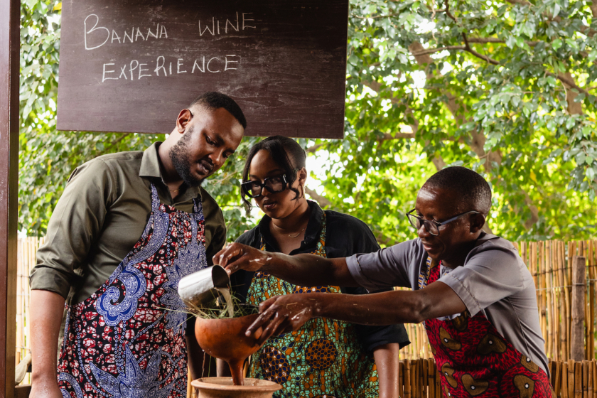 Banana Winemaking – 1