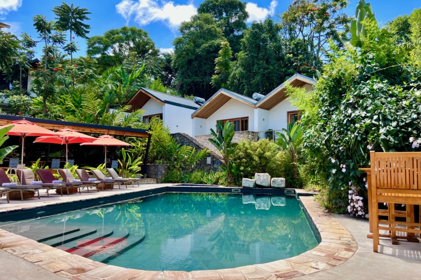 Beautiful Main Pool View of property